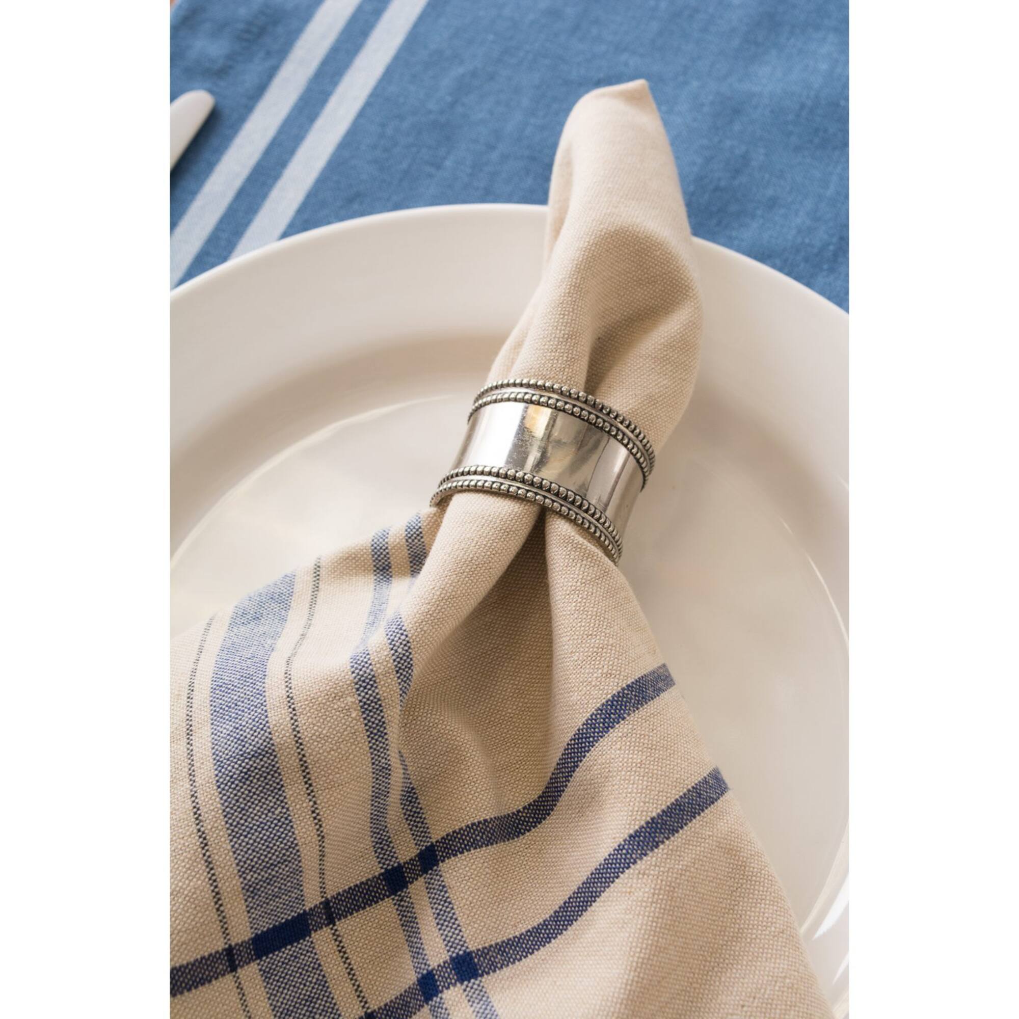 DII® French Stripe Cloth Dinner Napkins